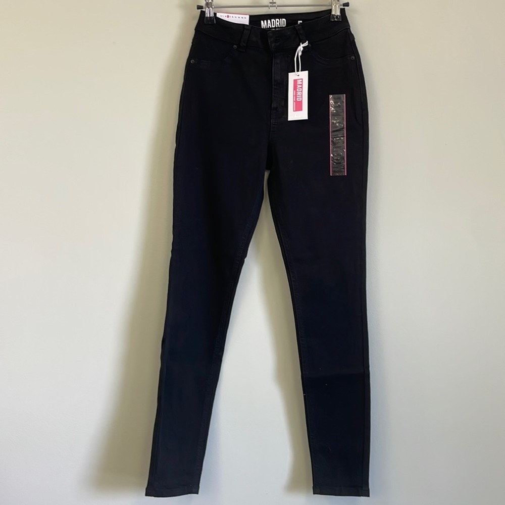 Madrid High Rise Jegging Black Junior Girls Size 5